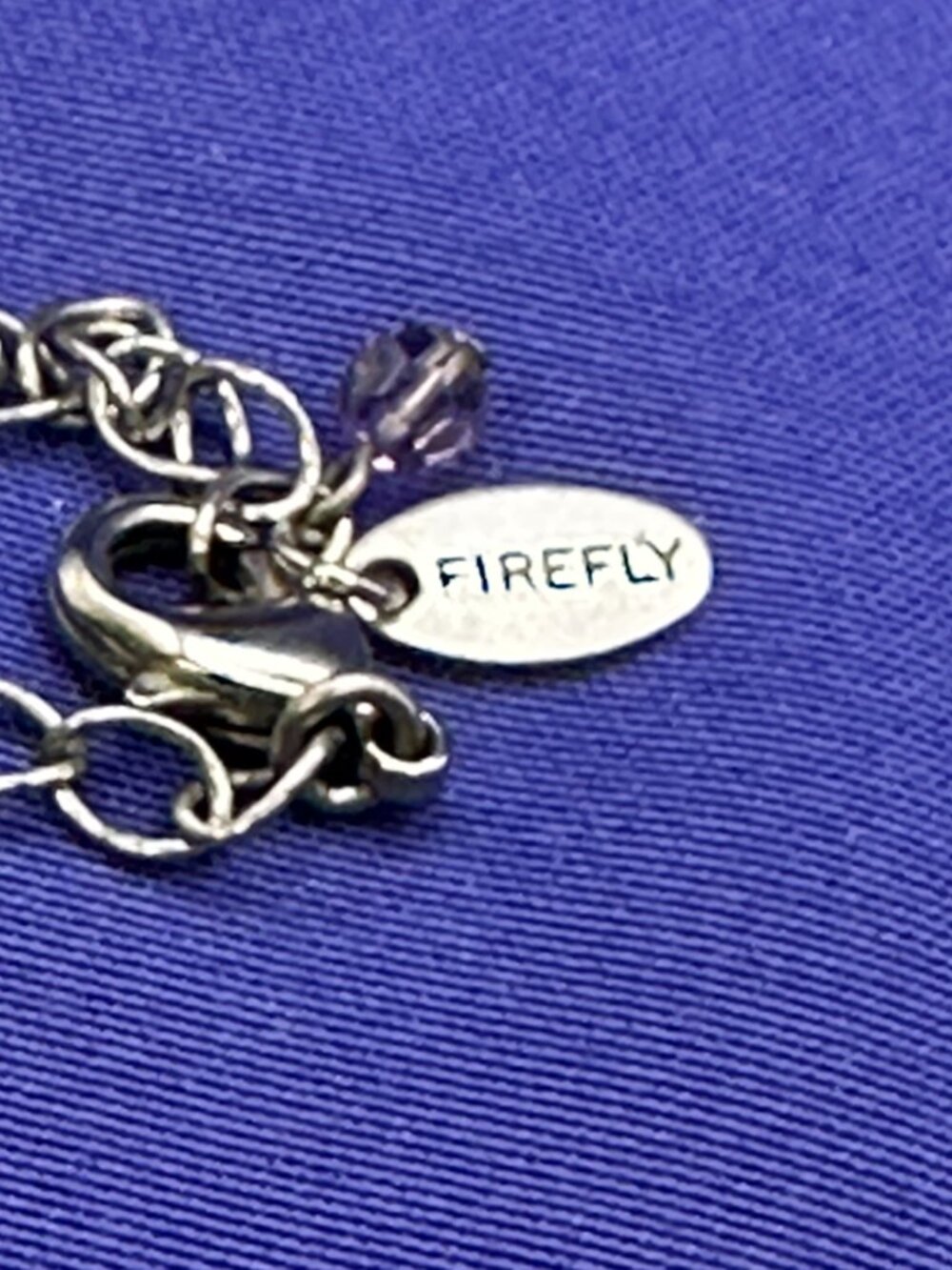 Firefly Swarovski Crystal Multiple Stone Pendant Necklace - Picture 6 of 15